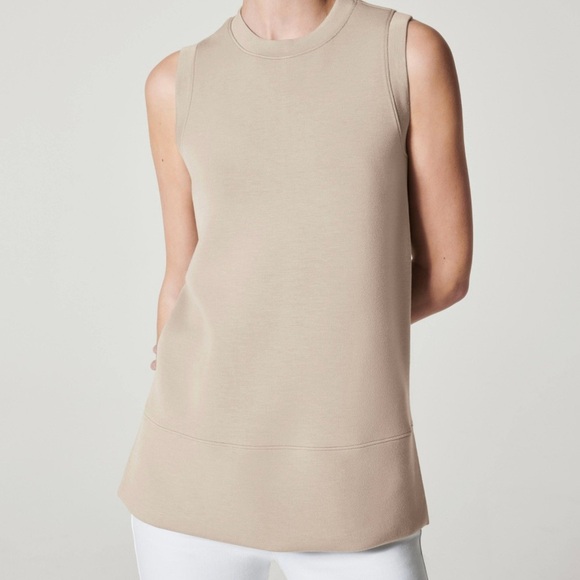 Spanx Tunic Tank Fawn Tan Long - Picture 3 of 11